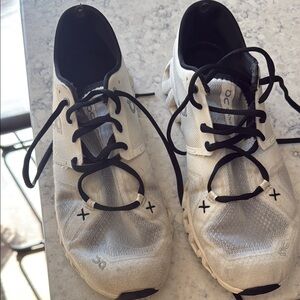 On Running White Athletic Shoes
